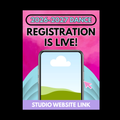 Dance Registration is LIVE Graphic Template